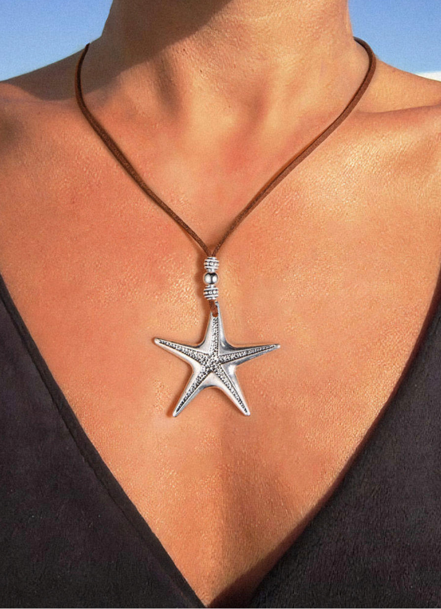 Stargaze Starfish Necklace