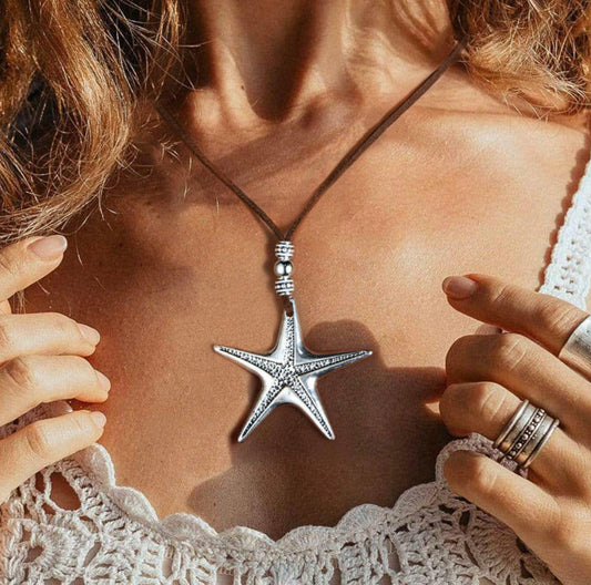 Stargaze Starfish Necklace